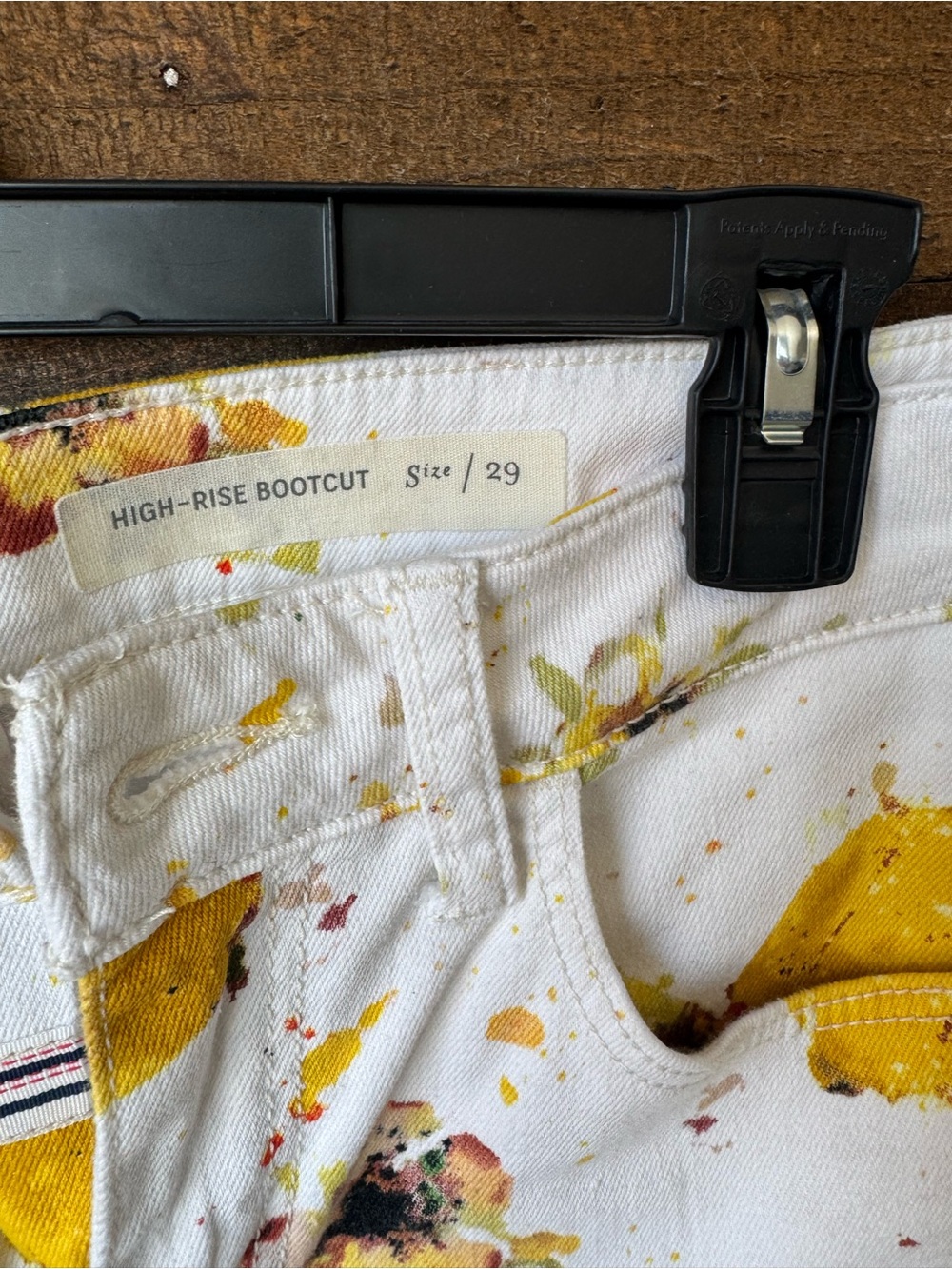 Pilcro Lemon kick flare pants - Picture 3 of 7